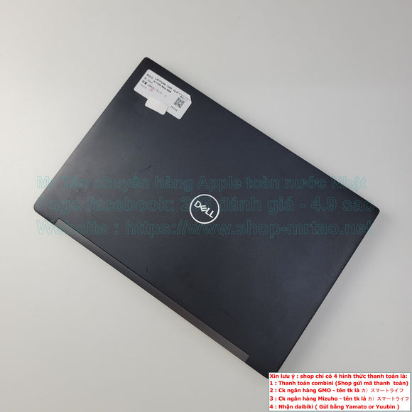 Dell Latitude 7290 màu Black 12.5inch Core i5 7300U Ram 8GB hình thức 99% mã sp NG6S2.