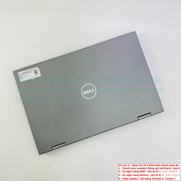 Dell Inspiron 5579 màu Gray 15.6inch Core i7 8550U Ram 16GB,Gập xoay 360 Cảm ứng màn hình 98% mã sp Z83P2.