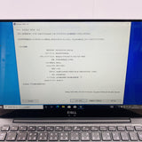 Dell XPS 13 9370 13.3inch màu Silver Core i7 8550U Ram 8GB , hình thức 99% mã sp CT3KR2.