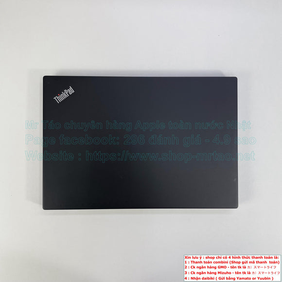 Lenovo ThinkPad X280 12.5inch  màu Black Core i5 8250U Ram 8GB, hình thức 98% mã sp 69BQP.