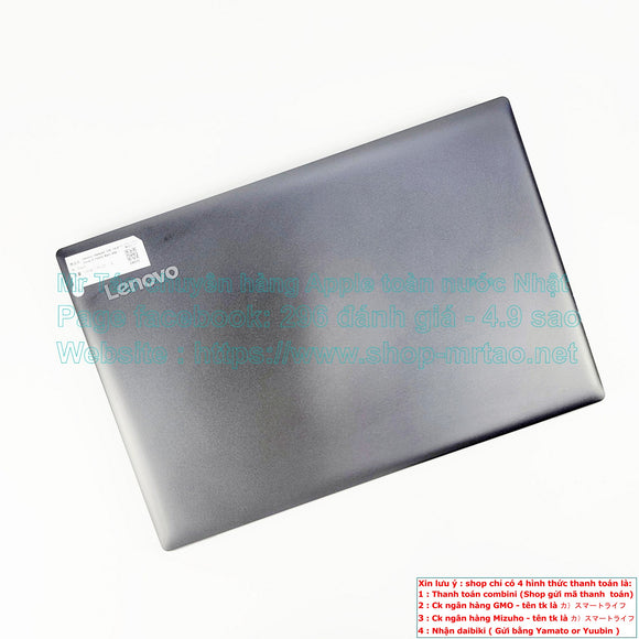 Lenovo Ideapad 330 màu Black 15.6inch Core i3 7200U Ram 8Gb, hình thức 99% mã sp 5MG70.