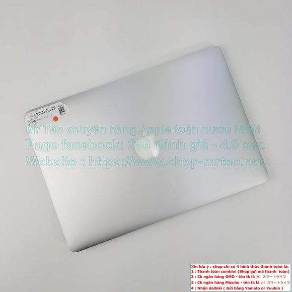 Macbook Air 2015 Silver 13.3inch core i7 Ram 8GB hình thức 99% mã sp 0H3QK.SALE