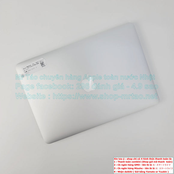 Macbook Pro 2015 Sliver 13.3inch Core i5 Ram 8Gb, hình thức 99% mã sp WFVH5.
