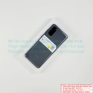 Galaxy S20 5G màu Gray 6.2" Snapdragon865 Ram12GB 4000mAh/ 128Gb Quốc tế( trừ Au), hình thức 99% mã sp 59860.