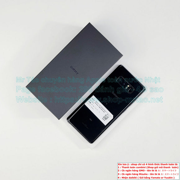 Galaxy Note 8 Black 6.4
