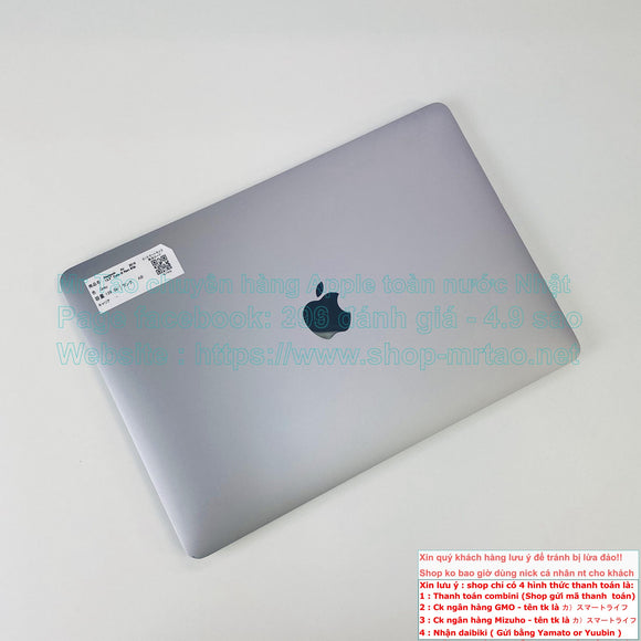 Macbook Air 2019 màu Gray 13.3inch Core i5 Ram 8GB hình thức 98% mã sp 3LYWG.SALE