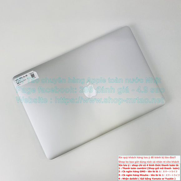 Macbook Pro 2014 màu Sliver 15.4inch Core i7 Ram 16GB hình thức 98% mã sp BG3QC.