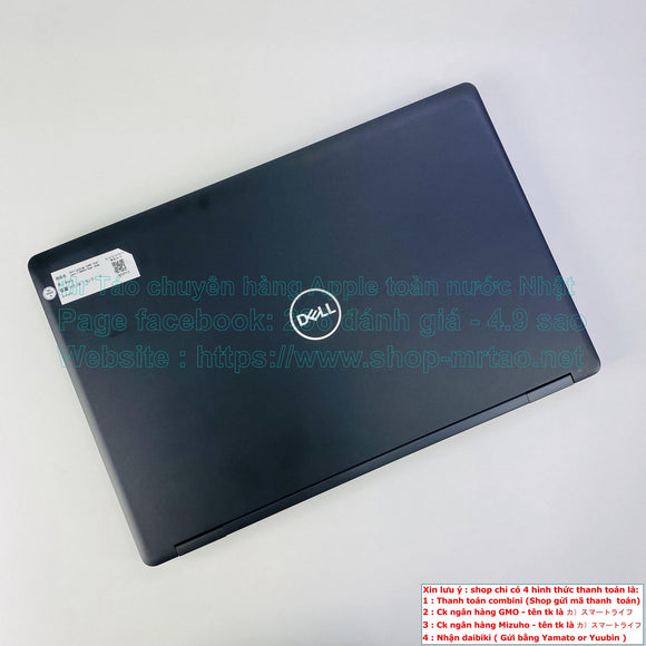 Dell Latitude 5590 15.6inch màu Black Core i7 8650U Ram 16Gb , Card Geforce MX130 hình thức  99% mã sp WGPV2.