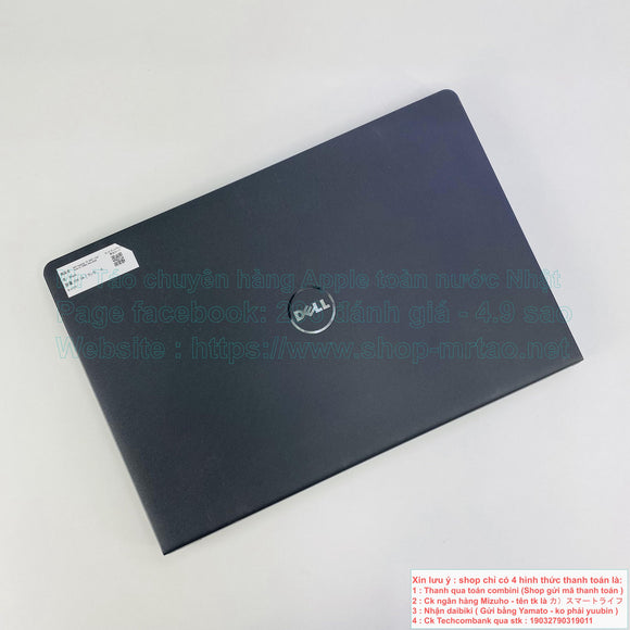 Dell inspiron 15-3567 màu Black 15.6inch Core i5 7200U Ram 8GB hình thức đẹp 99% mã sp WRBL2.SALE