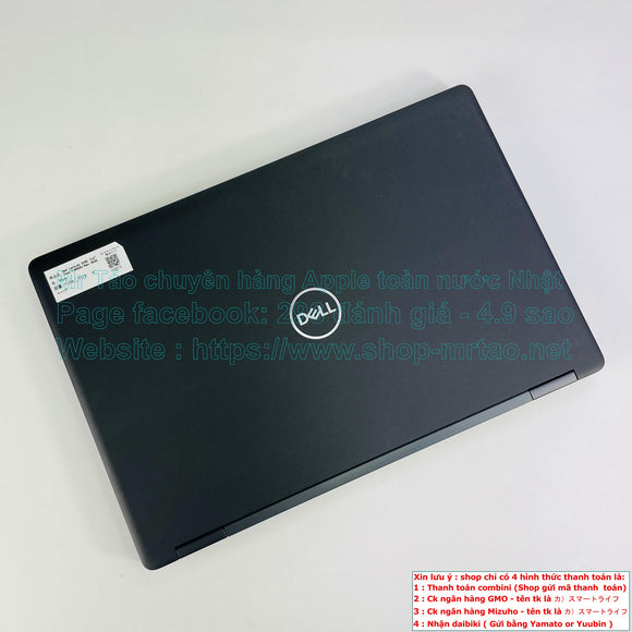 Dell Latitude 5590 15.6inch màu Black Core i7 8650U Ram 16Gb , Card Geforce MX130 hình thức  99% mã sp VGST2.