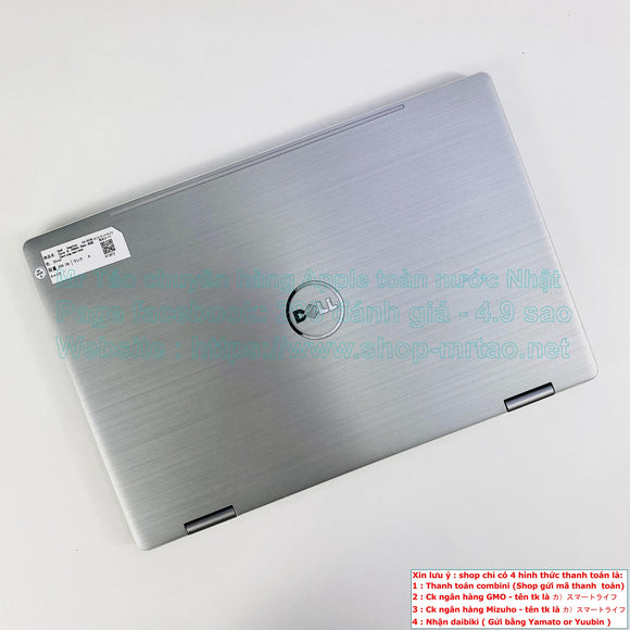 Dell Inspiron 15-7579 màu Silver 15.6inch Core i5 7200U Ram 8GB Cảm ứng màn hình, hình thức 99% mã sp K18F2.