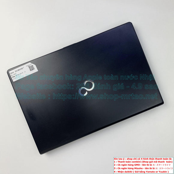 Fujitsu Lifebook S936 màu Black 13.3inch Core i5 6300U Ram 8GB, hình thức 99% mã sp 27293.SALE