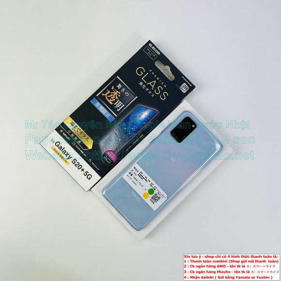 Galaxy S20 Plus 5G màu Blue 128Gb Chip Snapdragon 865 Quốc tế (trừ mạng au) hình thức máy 99% mã sp 77376.