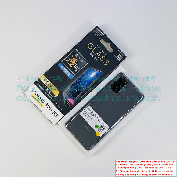 Galaxy S20 Plus 5G màu Gray 128Gb Chip Snapdragon 865 Quốc tế (trừ mạng au) hình thức máy 99% mã sp 42961.