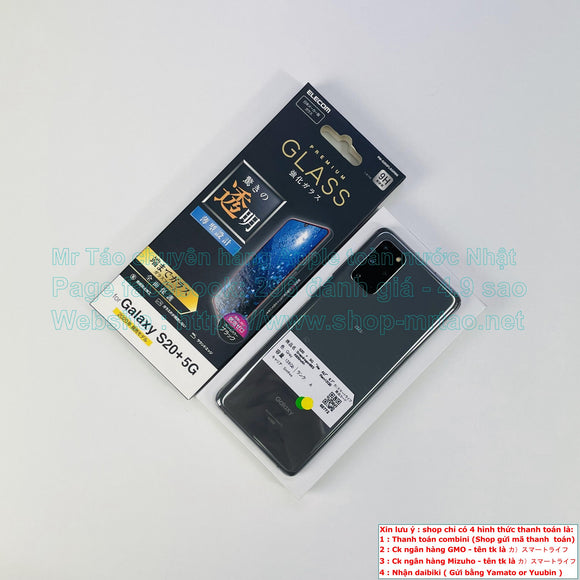 Galaxy S20 Plus 5G màu Gray 128Gb Chip Snapdragon 865 Quốc tế (trừ mạng au) hình thức máy 99% mã sp 66772.