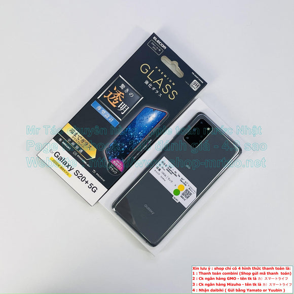 Galaxy S20 Plus 5G màu Gray 128Gb Chip Snapdragon 865 Quốc tế (trừ mạng au) hình thức máy 99% mã sp 56810.