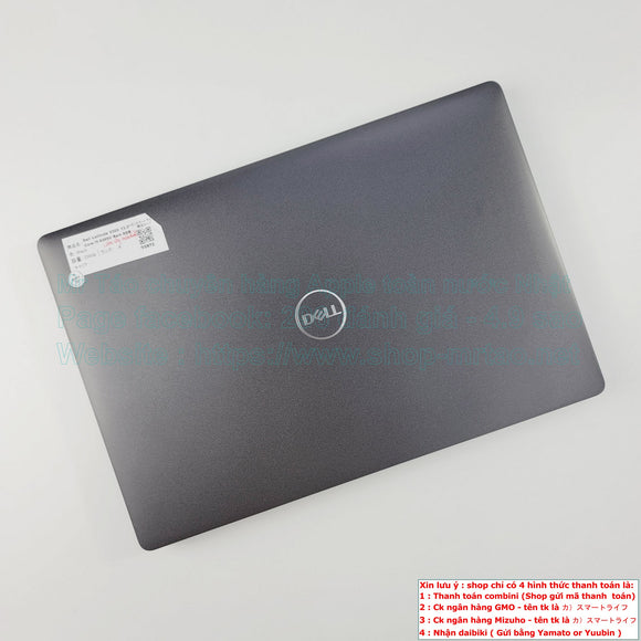Dell Latitude 5300 màu Black 13.3inch  Core i5 8365U Ram 8GB, Gập xoay 360 cảm ứng màn hình, hình thức máy 99% mã sp V5MT2.