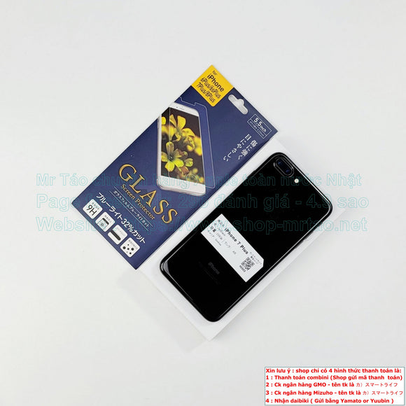 iPhone 7 Plus màu JetBlack 256gb Quốc tế hình thức 98% mã sp 45503.