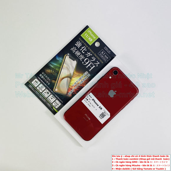 iPhone Xr Red 64Gb Quốc tế vĩnh viễn hình thức 98% mã sp 10149.SALE